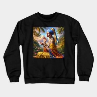 Hula Pearl: Celebrating Prince Kūhiō Day Crewneck Sweatshirt